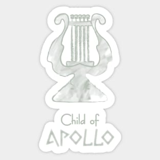 Child of Apollo – Percy Jackson inspired design Sticker